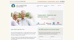 Desktop Screenshot of longtermcareinsurancepartner.com